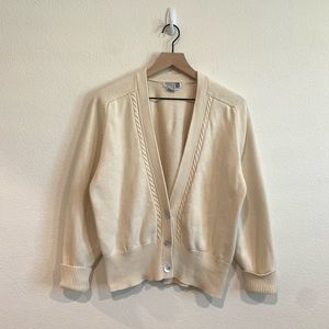 Vintage Cotton Cardigan Sweater